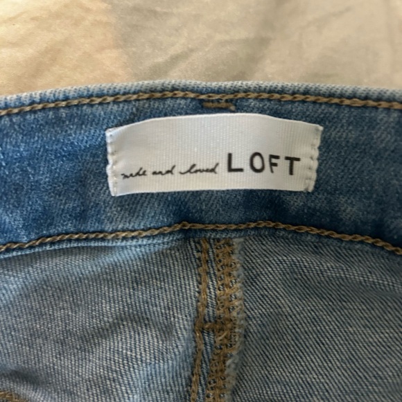 LOFT Light Blue Skinny Jeans - Picture 4 of 5